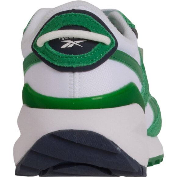 NEW REEBOK Suede Forte Racer Lifestyle Sneakers white/green for women 462tn - Picture 7 of 8